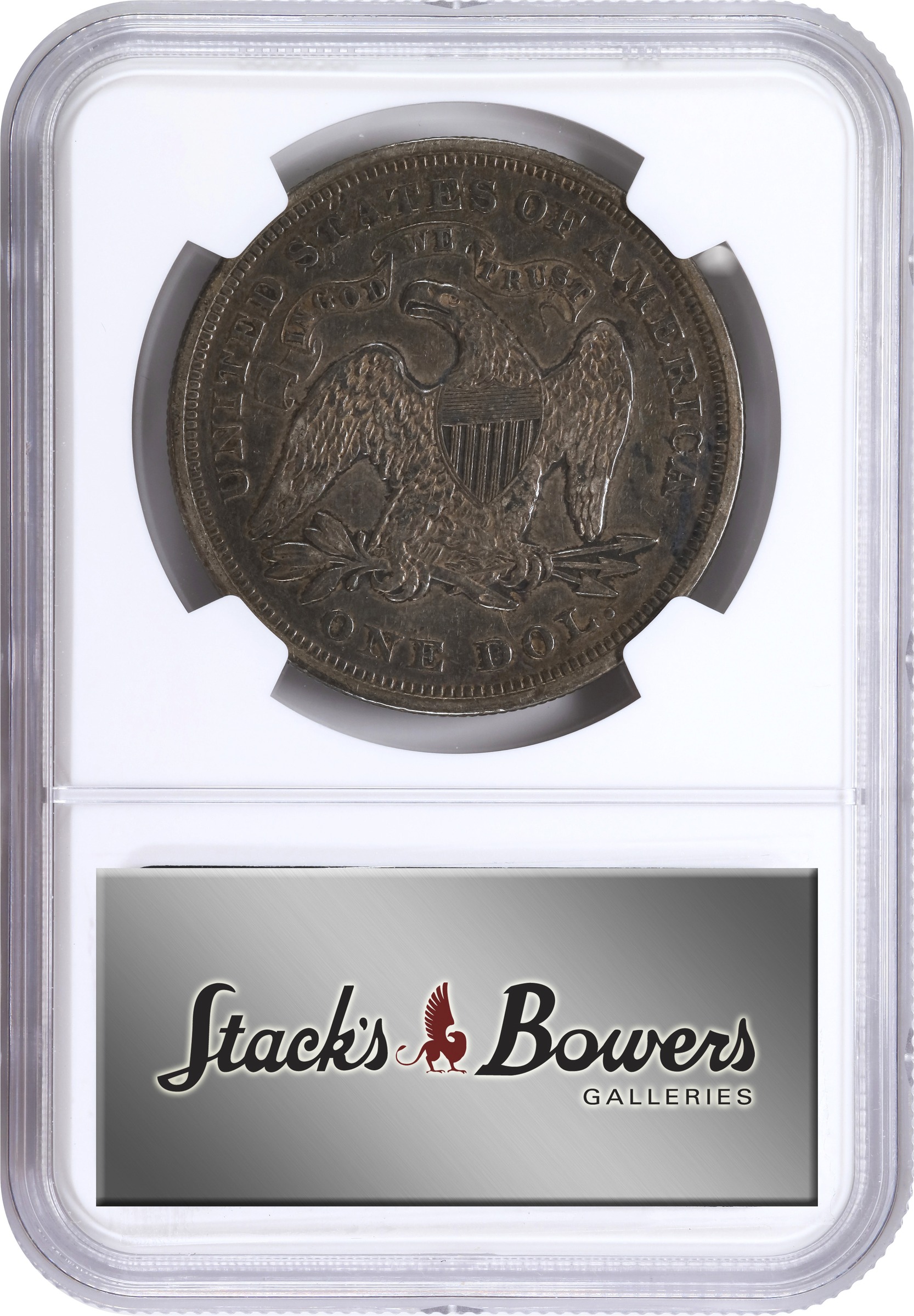 1871 $1 MS64 CAC thumbnail 20