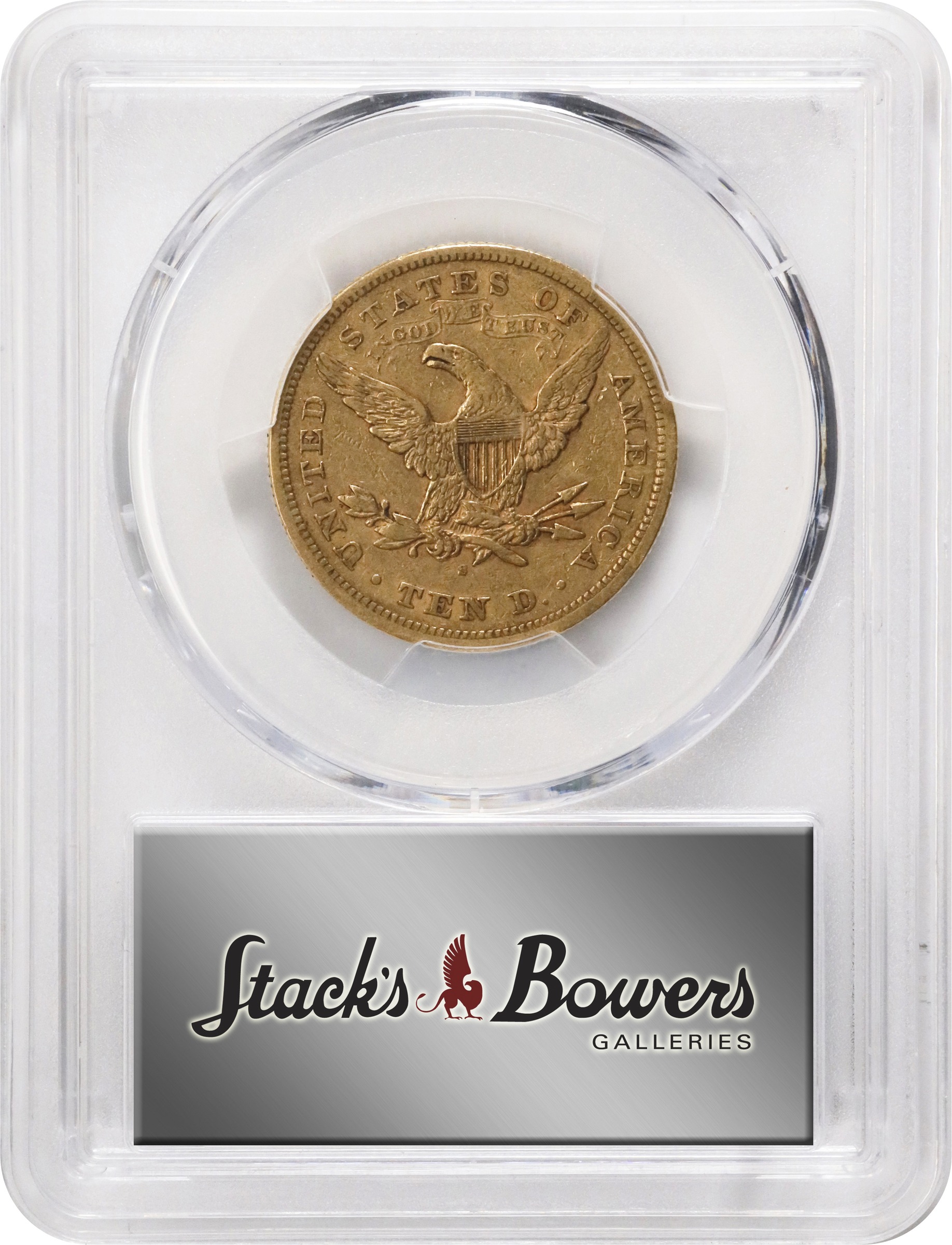 image for: 1868-S Liberty Head Eagle. EF-40 (PCGS). CAC.