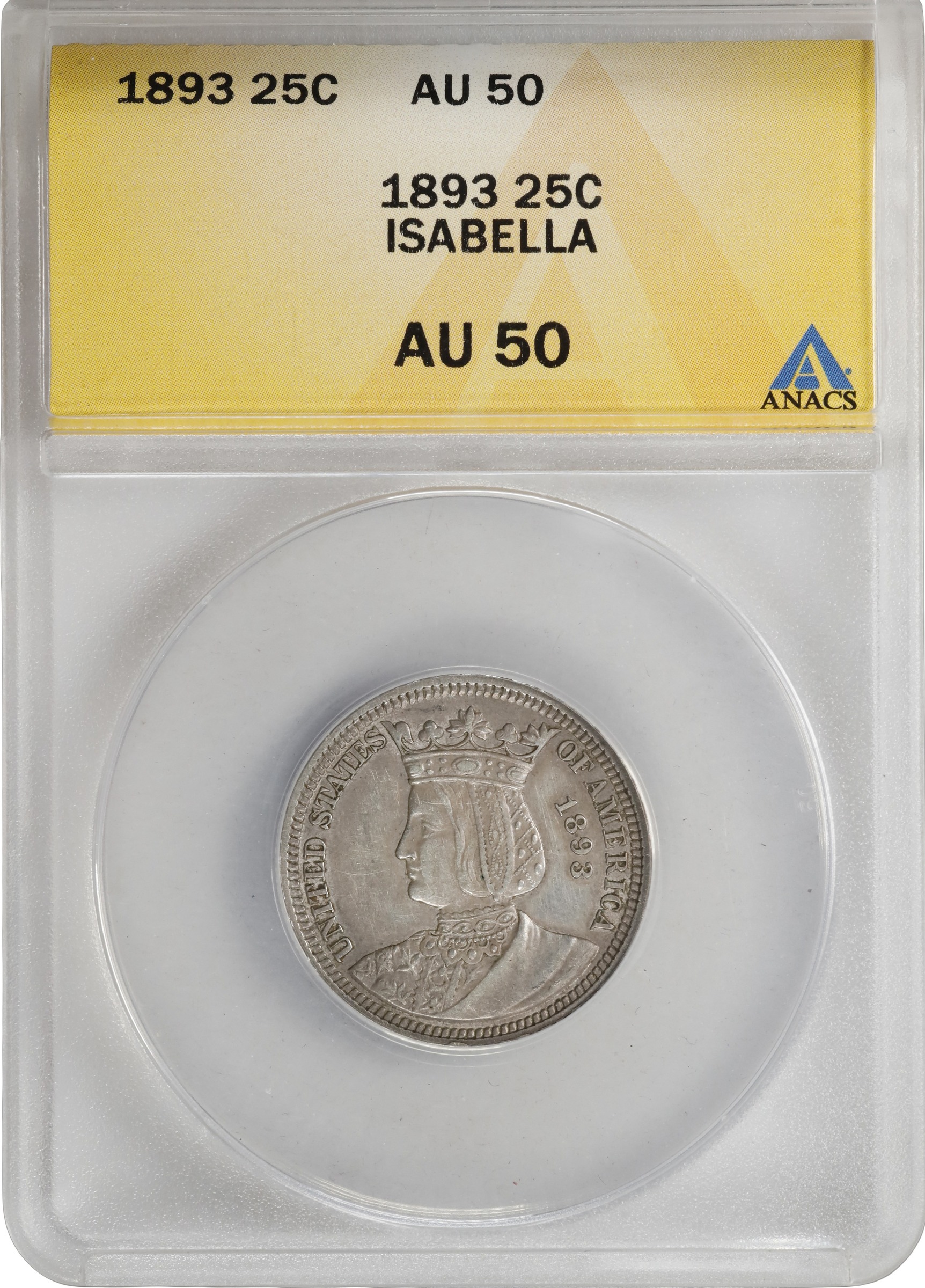 1893 25c Isabella XF45 thumbnail 5