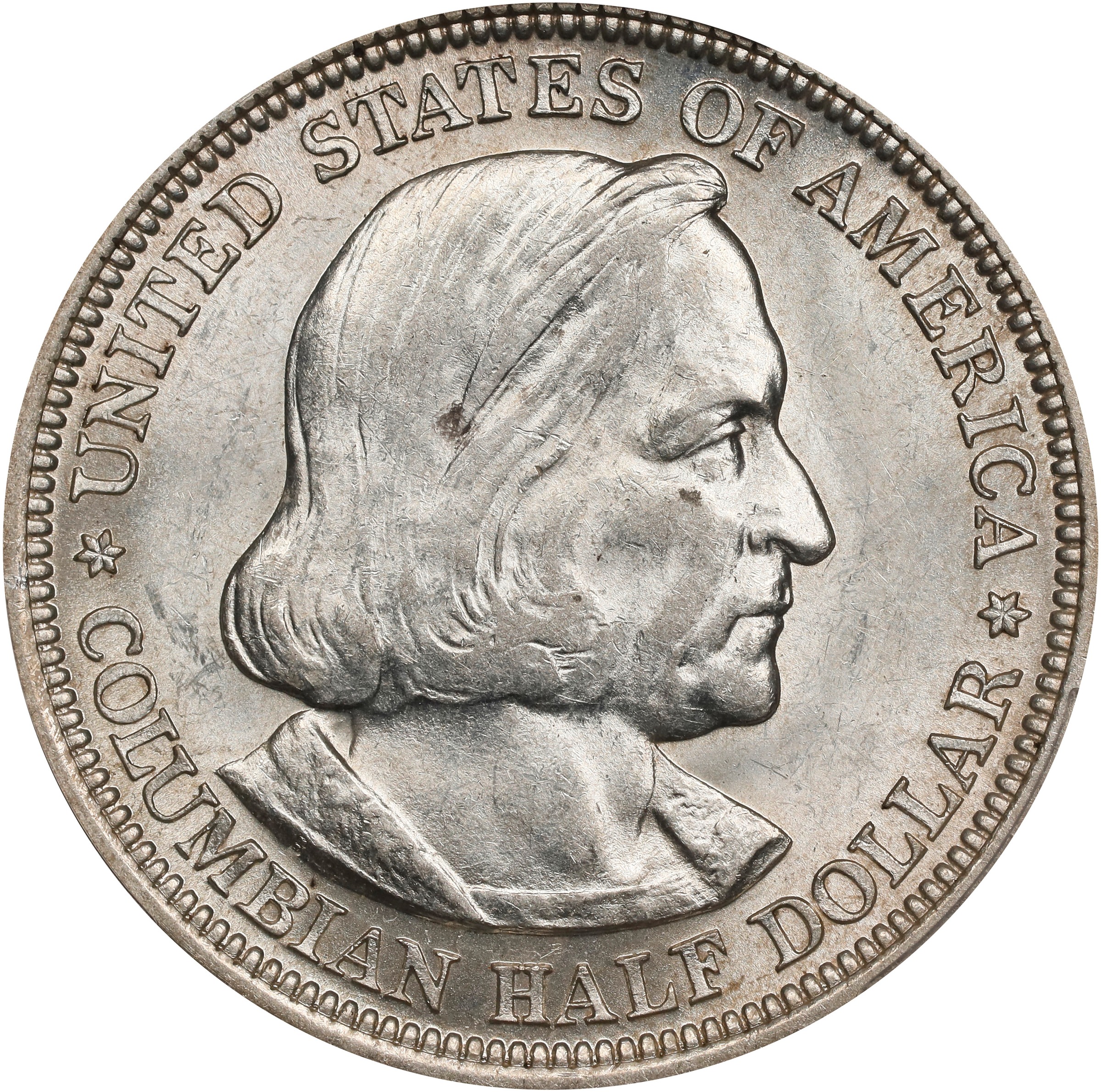 1893 Columbian Exposition. MS-62 (PCGS).