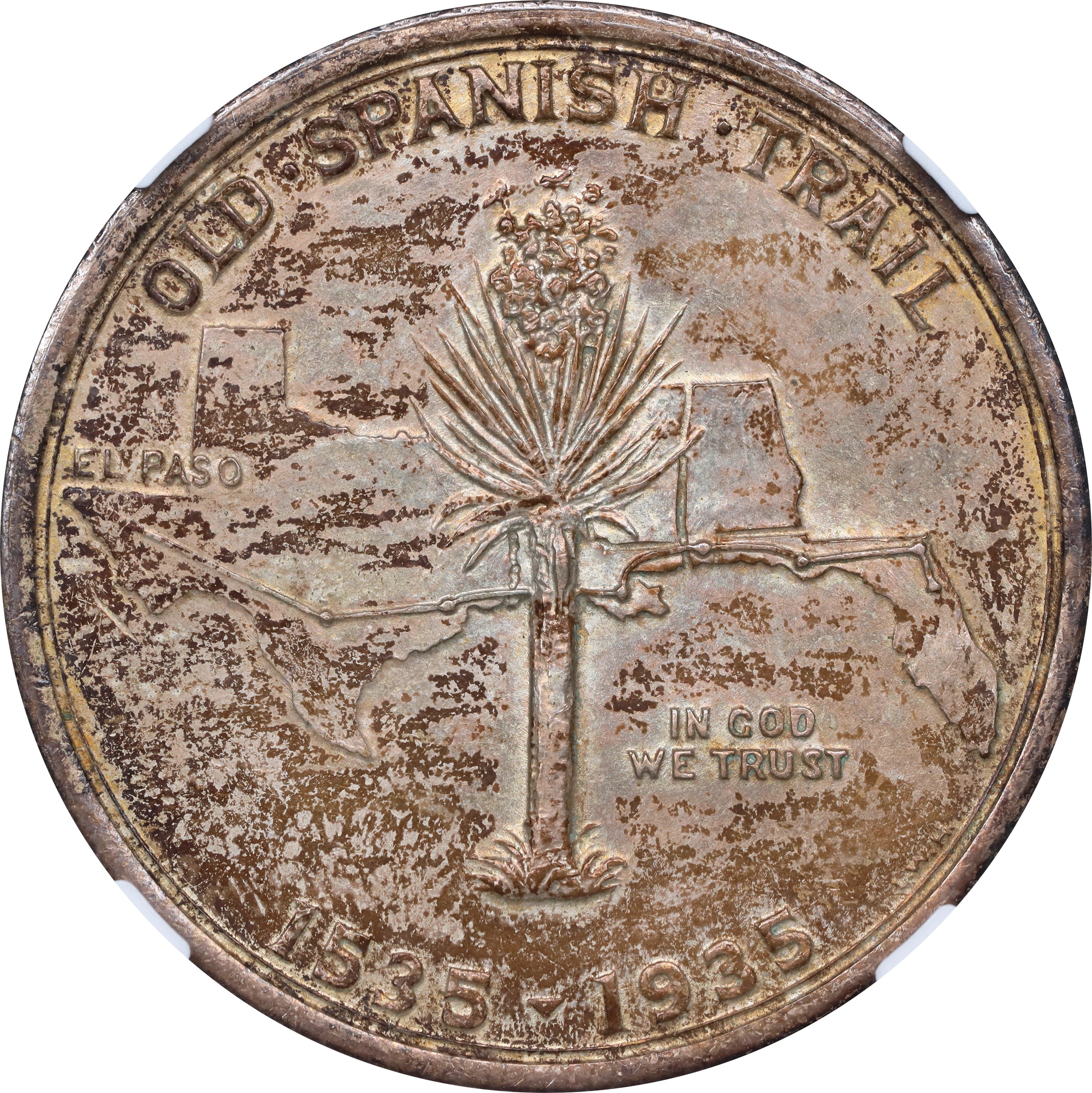 1935 Spanish Trail Half dollar MS Values | Greysheet