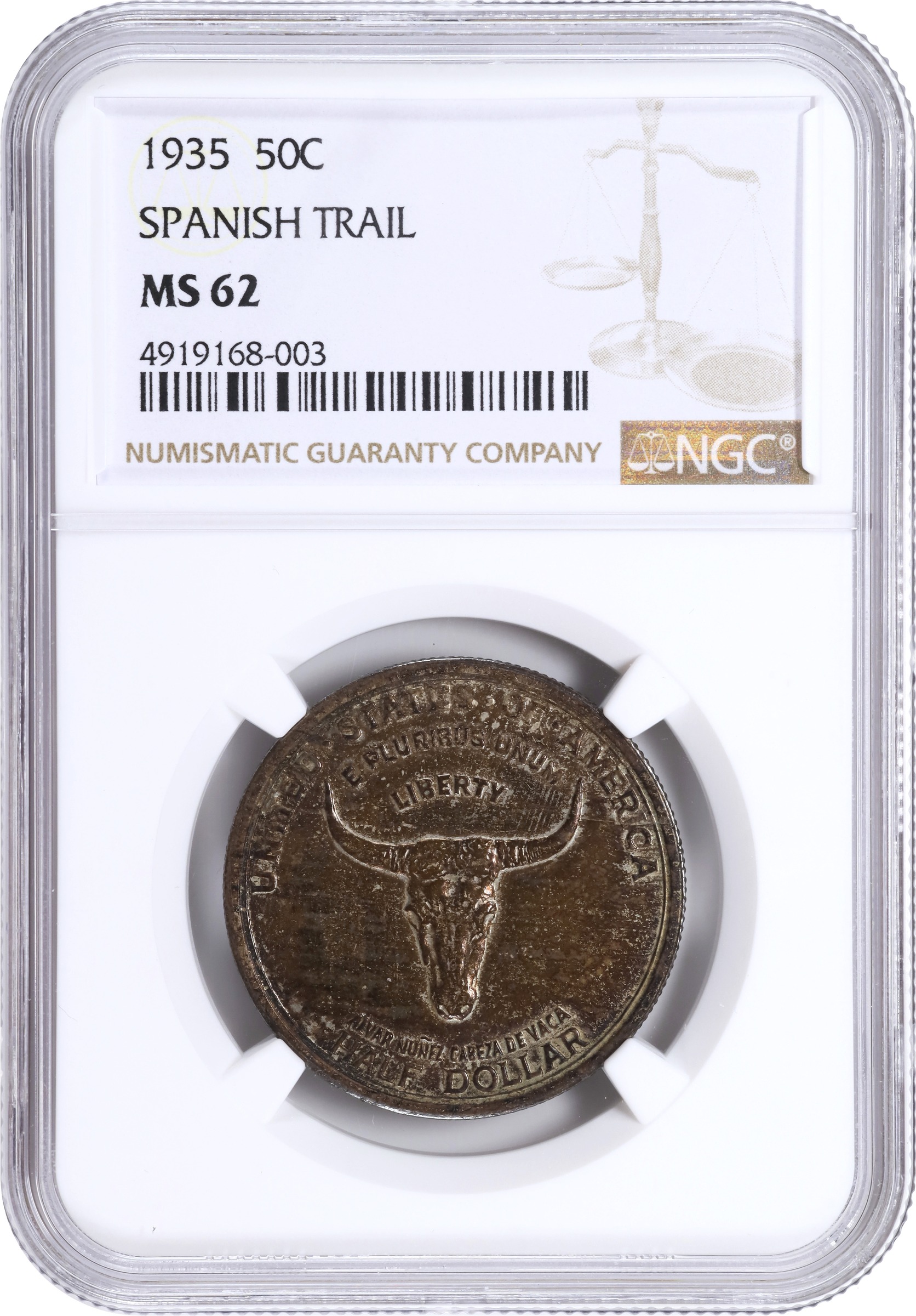 1935 50c Spanish Trail AU58 thumbnail 8