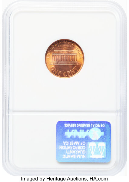 image for: 1995 1C Doubled Die Obverse, FS-101, MS68 Red NGC....