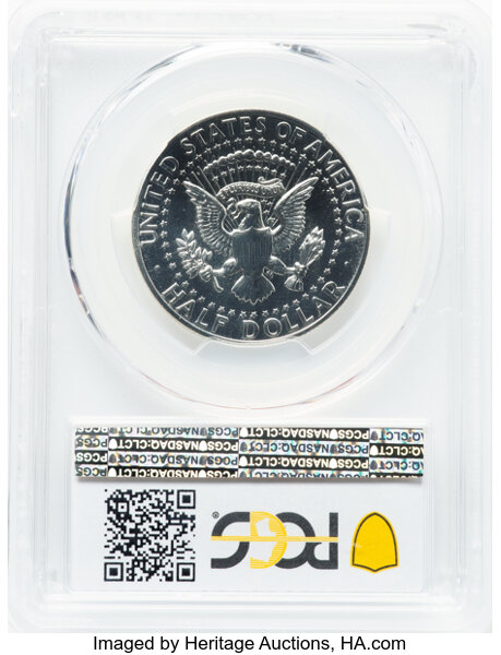 image for: 1964 50C Accented Hair, FS-401, PR68 PCGS....