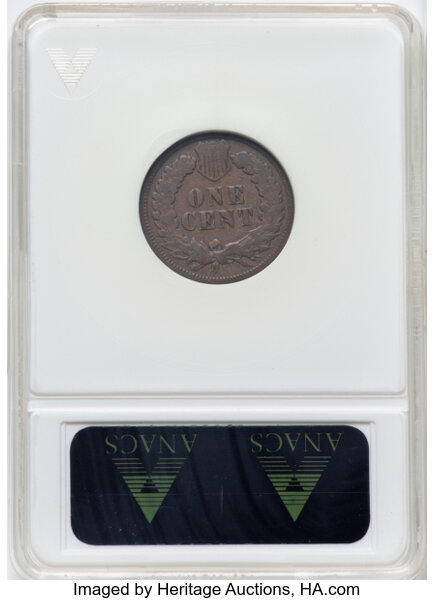 image for: 1894/94 1C Repunched Date, Snow-1, FS-301, Good 6 ANACS. Housed in a small-sized holder.  Mintage 16,752,132....