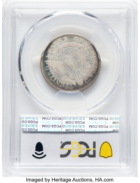 image for: 1806 25C B-4, R.4, Good 6 PCGS.  Mintage 206,124....