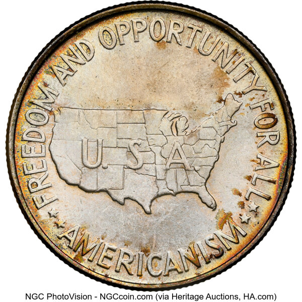 1952 50c Washington-Carver MS68 thumbnail 14
