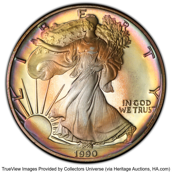 2000年 プラチナ 50ドル  アメリカ 2000年銘/2007年銘『純プラチナイーグル50ドル貨