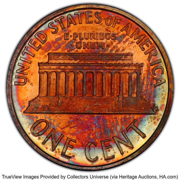 image for: 1991-S 1C PR66 Red and Brown PCGS. PCGS Population: (13/8 and 0/0+).  ...