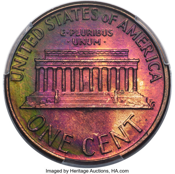 image for: 1974-D 1C MS65 Red and Brown PCGS. PCGS Population: (26/14).  ...