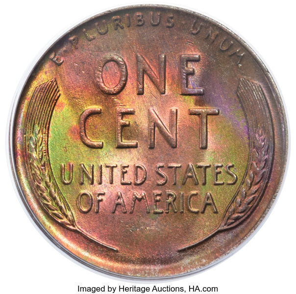 image for: 1938 1C MS66 Red and Brown PCGS. PCGS Population: (52/5).  Mintage 156,696,734....