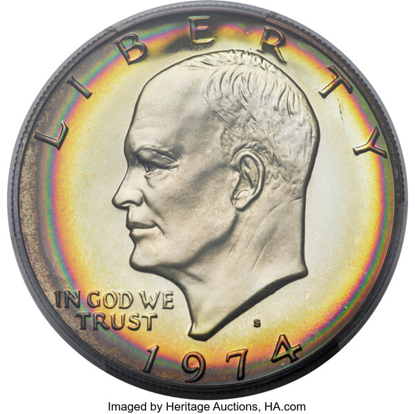 image for: 1974-S $1 Silver PR68 Cameo PCGS....