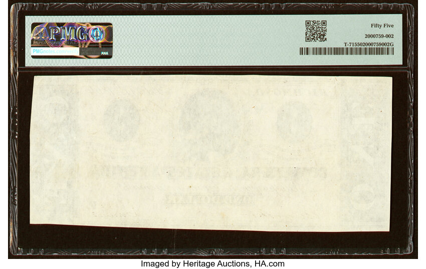 image for: T71 $1 1864 PF-8 Cr. 572 PMG About Uncirculated 55....