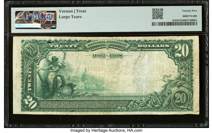 image for: Story City, IA - $20 1902 Date Back Fr. 644 The First National Bank Ch. # (M)9017 PMG Very Fine 25 Net....