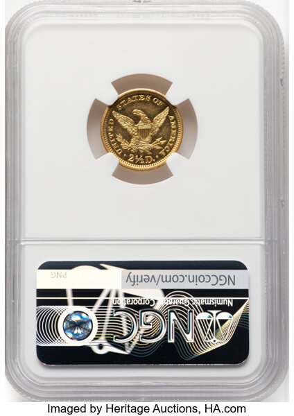 image for: 1904 $2 1/2 MS61 Prooflike NGC. NGC Census: (6/21).  Mintage 160,700. ...