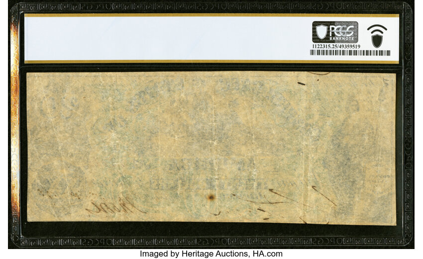 image for: T17 $20 1861 PF-2 Cr. UNL PCGS Banknote Very Fine 25....