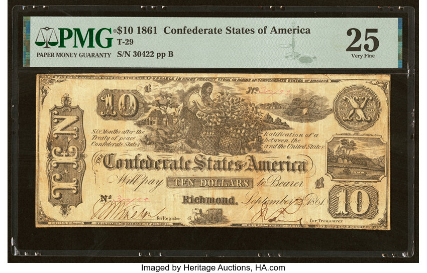 image for: T29 $10 1861 PF-1 Cr. 237 PMG Very Fine 25....
