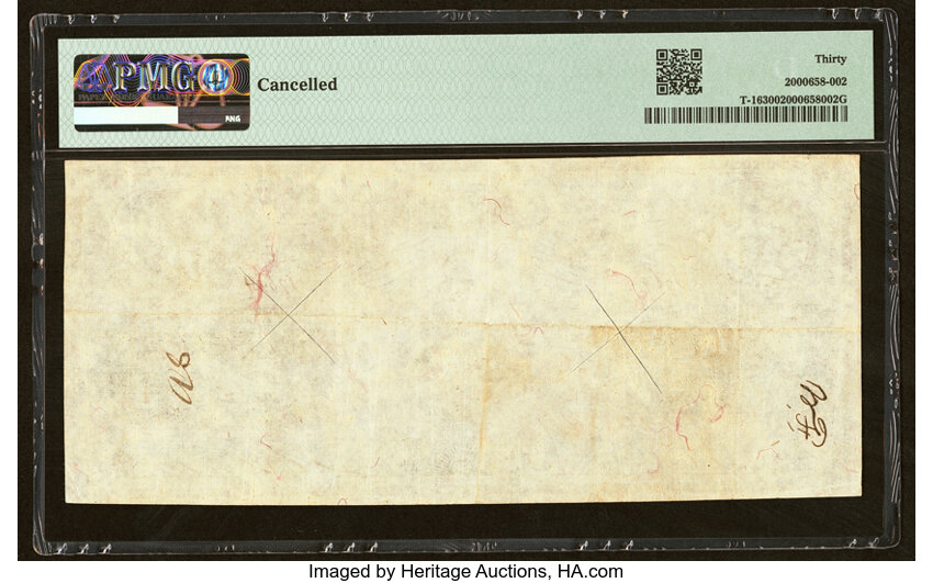 image for: T16 $50 1861 PF-11 Cr. 83 PMG Very Fine 30....
