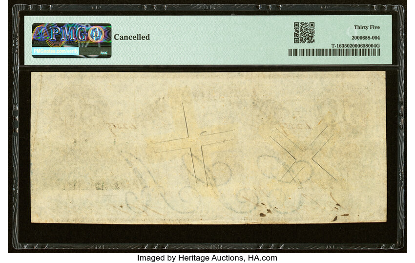 image for: T16 $50 1861 PF-12 Cr. 84 PMG Choice Very Fine 35....