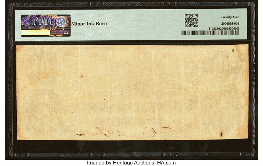 image for: T46 $10 1862 PF-2 State I Cr. 343 PMG Very Fine 25....