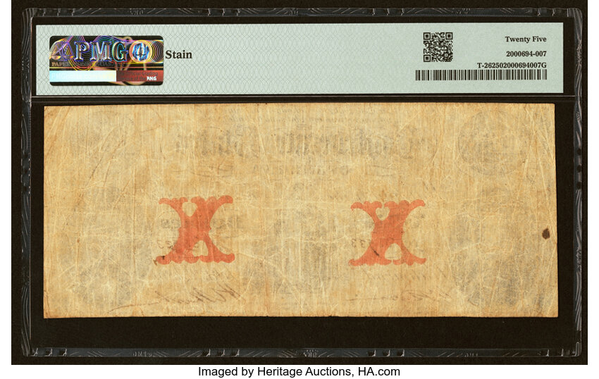 image for: T26 $10 1861 PF-7 Cr. 173 PMG Very Fine 25....