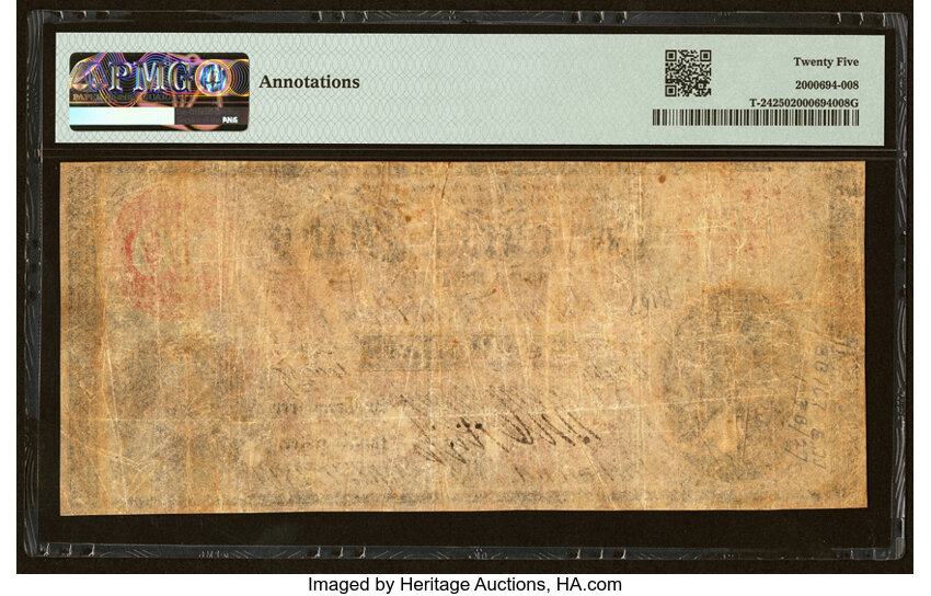 image for: T24 $10 1861 PF-7 Cr. 161 PMG Very Fine 25....