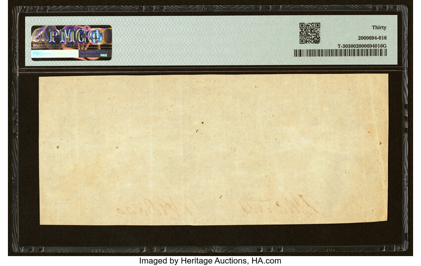 image for: T30 $10 1861 PF-6 Cr. 242 PMG Very Fine 30....