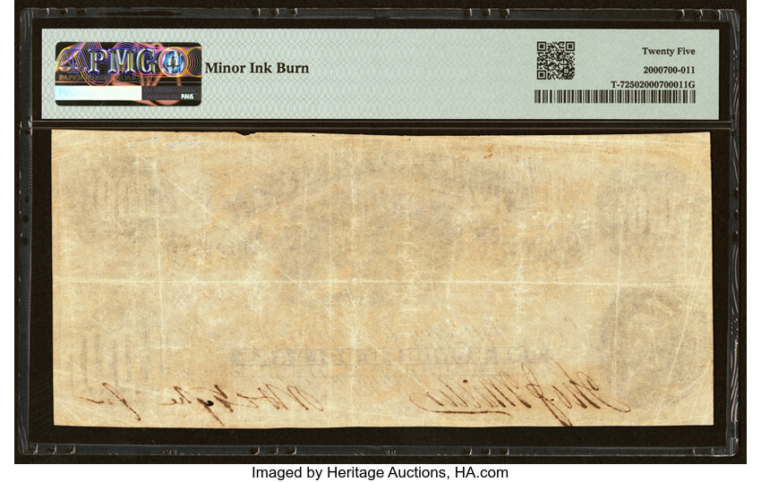 image for: T7 $100 1861 PF-6 Cr. 13 PMG Very Fine 25....
