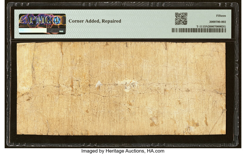 image for: T11 $5 1861 PF-4 Cr. 44 PMG Choice Fine 15 Net....