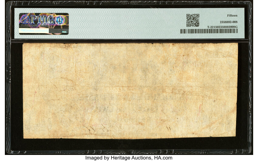 image for: T22 $10 1861 PF-1 Cr. 151 PMG Choice Fine 15....