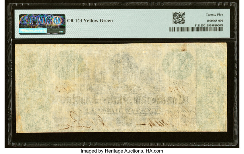 image for: T21 $20 1861 PF-1 Cr. 144 PMG Very Fine 25....