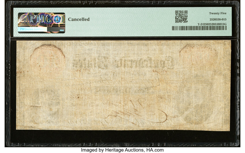 image for: T24 $10 1861 PF-7 Cr. 161 PMG Very Fine 25....