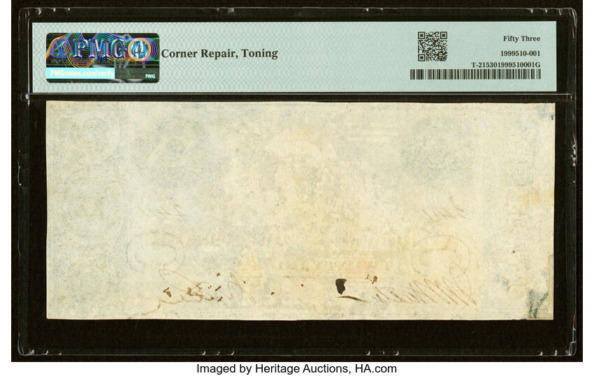 image for: T21 $20 1861 PF-6 Cr. 146 PMG About Uncirculated 53....