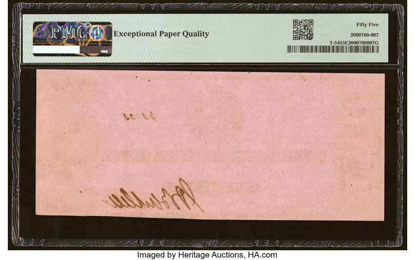image for: T54 $2 1862 PF-11 Cr. 392 PMG About Uncirculated 55 EPQ....
