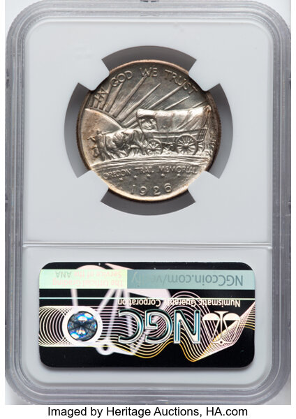 1926 50c Oregon Trail MS67 thumbnail 2