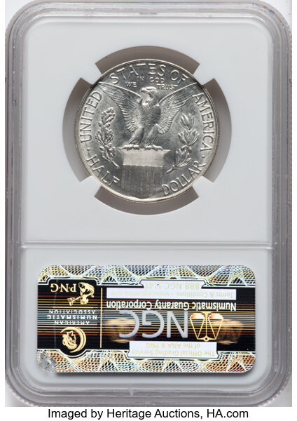 image for: 1915-S/S 50C Panama-Pacific, FS-501, MS64 NGC. VP-002. NGC Census: (0/0). CDN: $1,265 Whsle. Bid for NGC/PCGS MS64. Mintage...