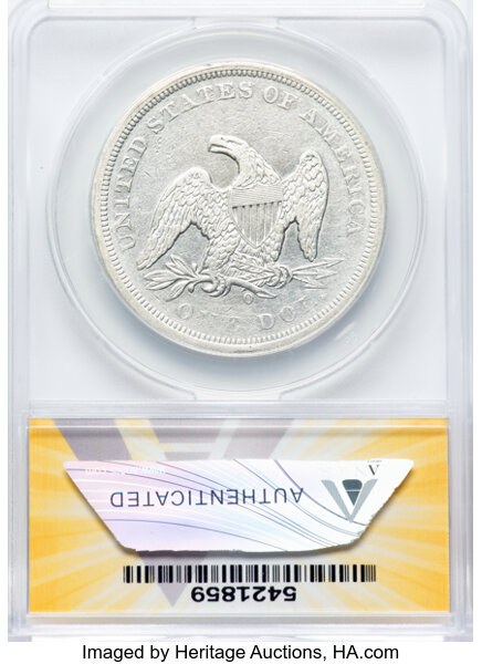 1860-O $1 VF35 thumbnail 2