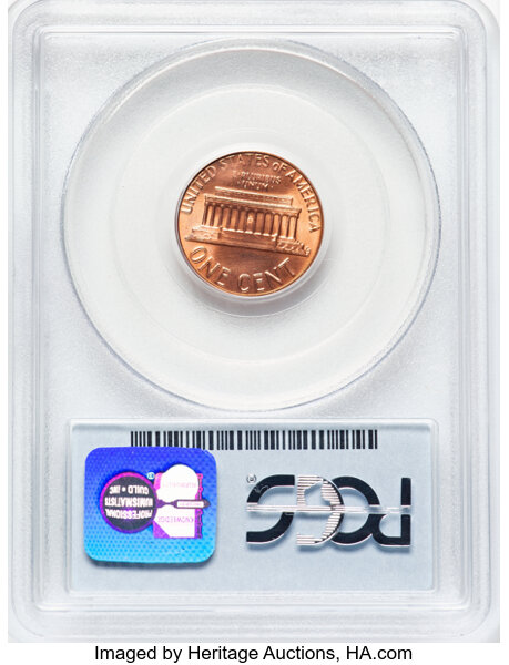 image for: 1983 1C Doubled Die Reverse, FS-801, MS66 Red PCGS....