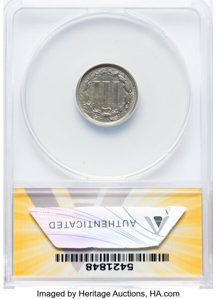 1865 3cN MS60 thumbnail 2