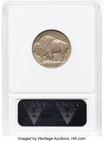 1913-S 5c Buffalo, Type 1 MS61 CAC thumbnail 2