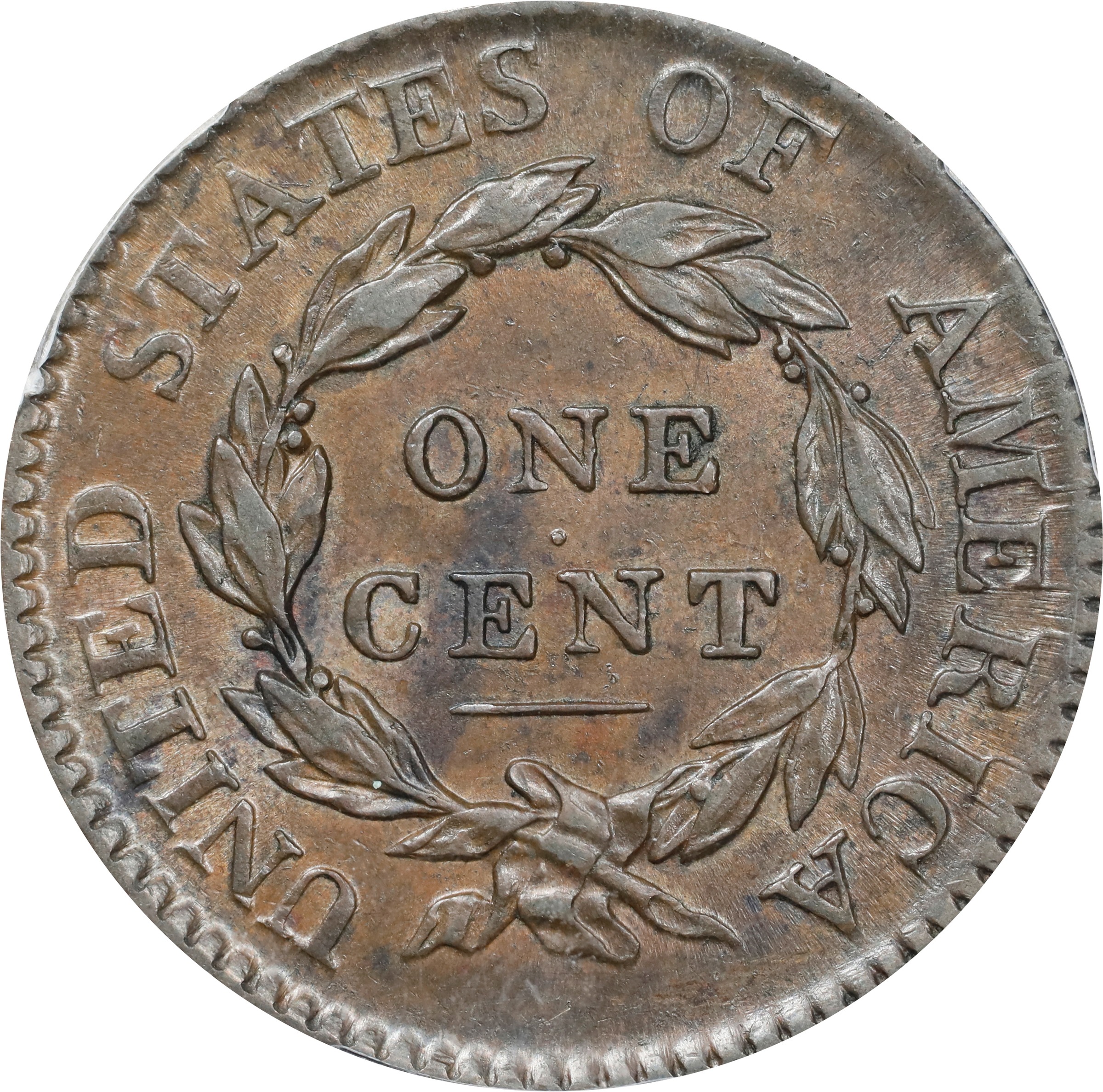 image for: 1817 Matron Head Cent. N-6. Rarity-1. 13 Stars. AU-53 (PCGS).