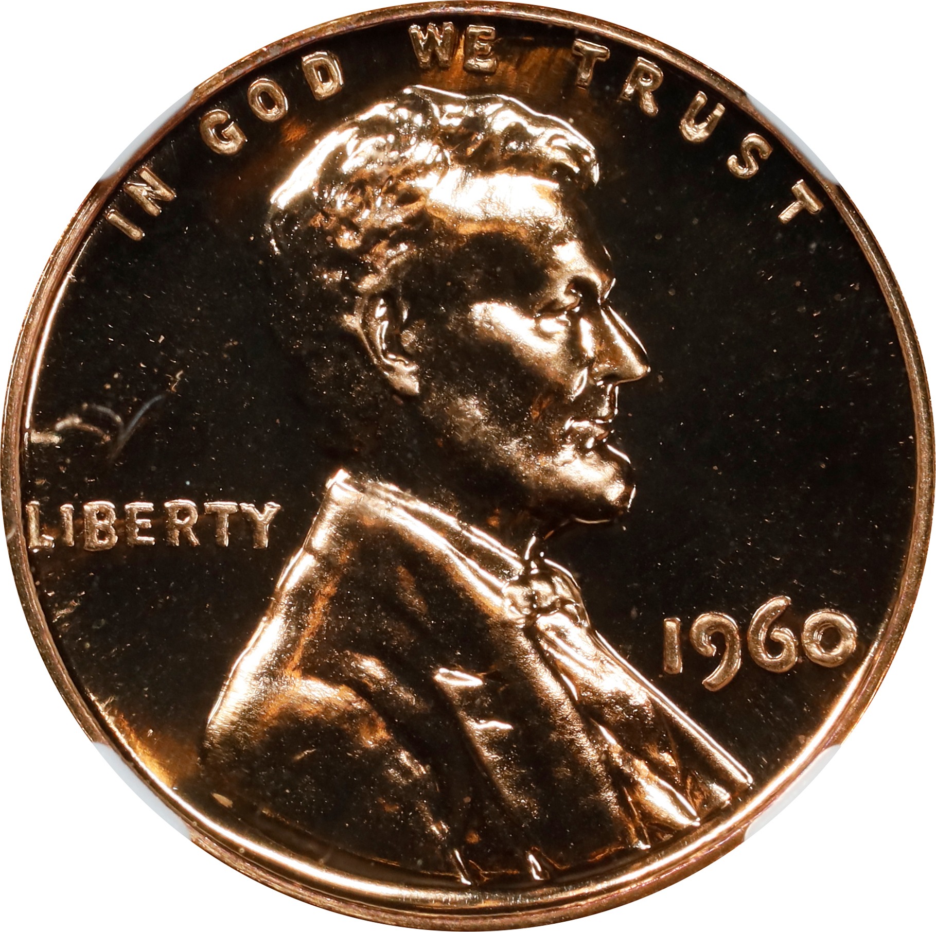 image for: 1960 Lincoln Cent. FS-103. Tripled Die Obverse, Large/Small Date. Proof-69 RD (NGC).
