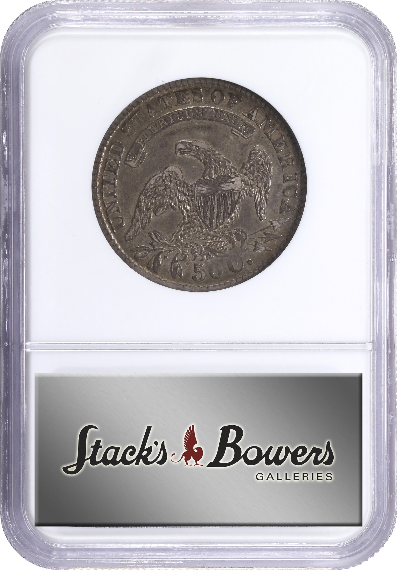 image for: 1829/7 Capped Bust Half Dollar. O-101. Rarity-1. EF-45 (NGC).