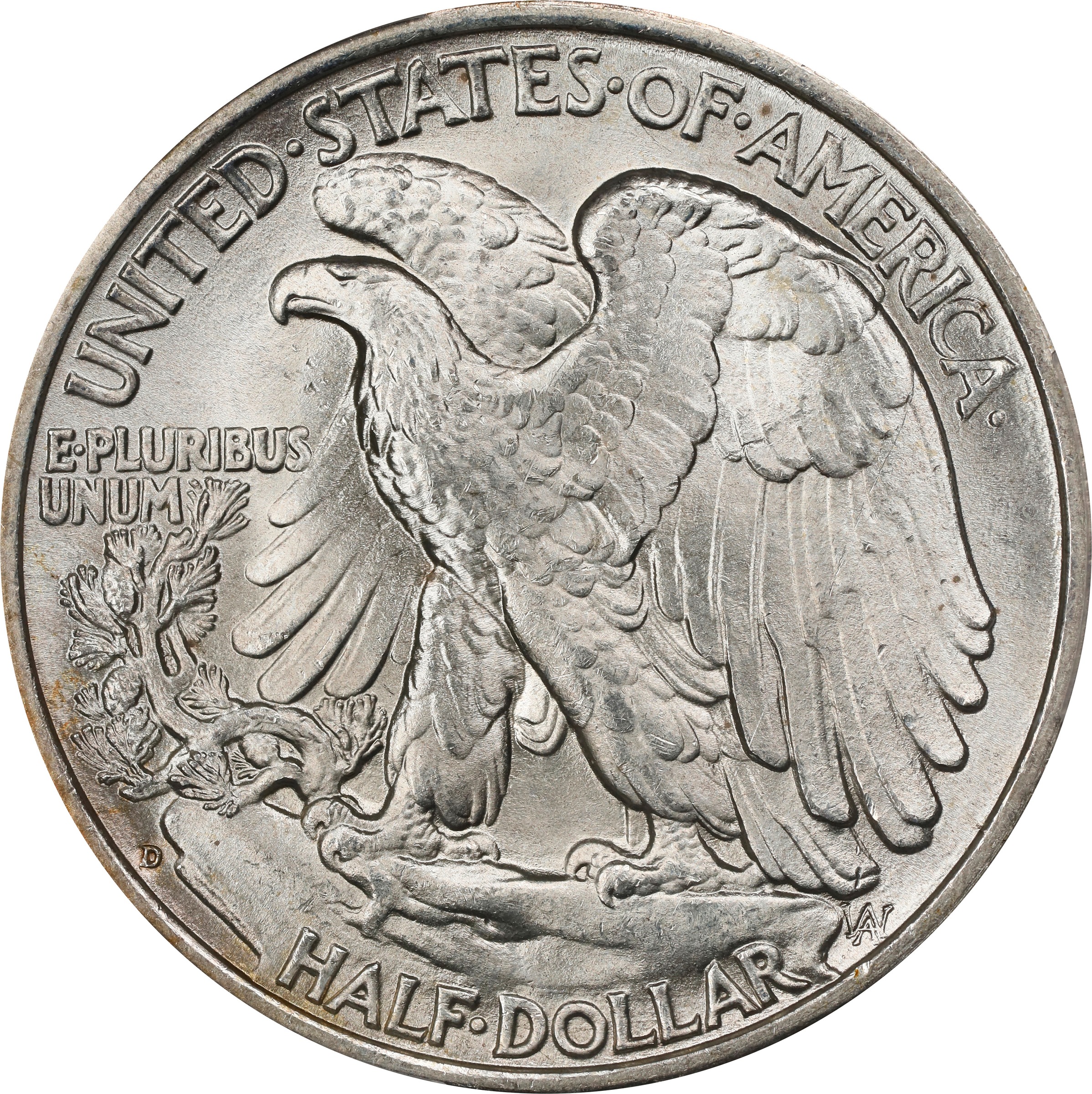image for: 1936-D Walking Liberty Half Dollar. FS-101. Doubled Die Obverse. MS-65 (PCGS).