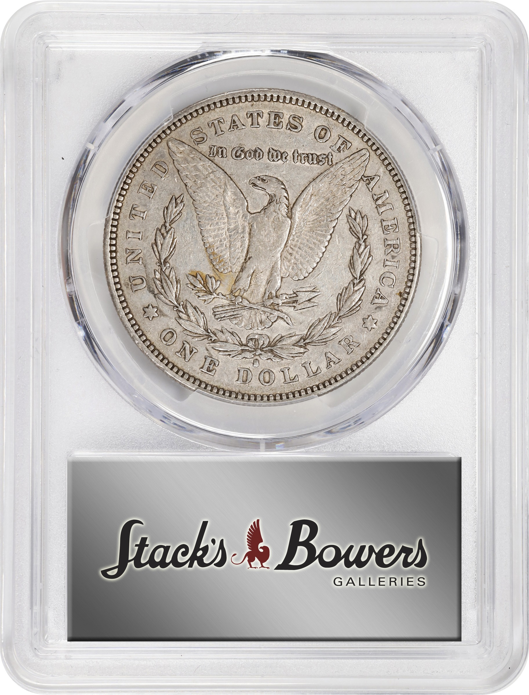 image for: 1878-S Morgan Silver Dollar. VAM-57. Top 100 Variety. Long Arrow Shaft. EF-45 (PCGS).