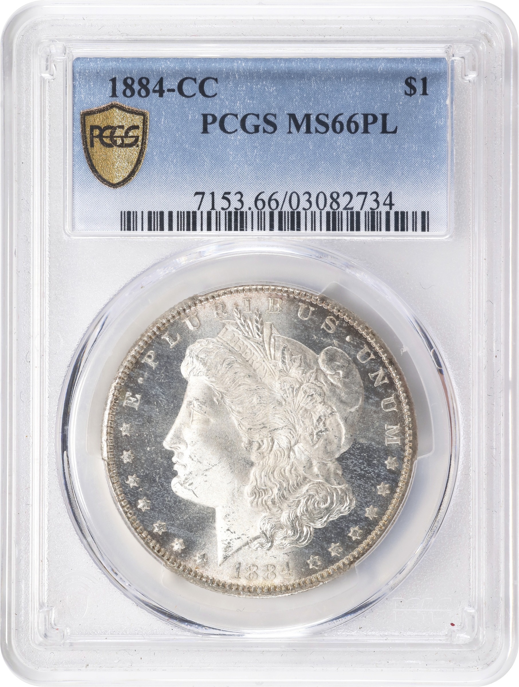 1884-CC $1  MS PL MS66 PL thumbnail 3