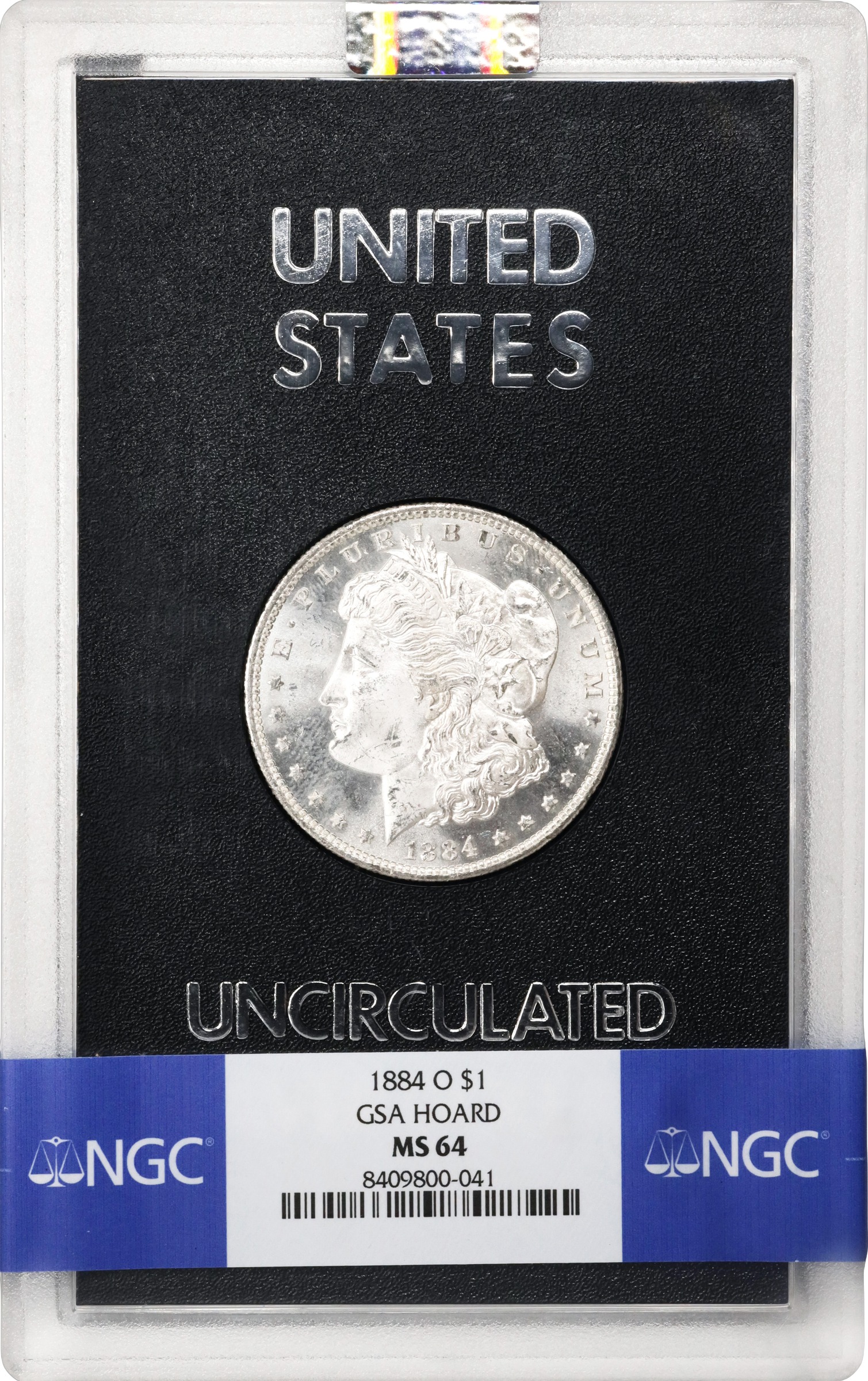 image for: 1884-O GSA Morgan Silver Dollar. MS-64 (NGC).