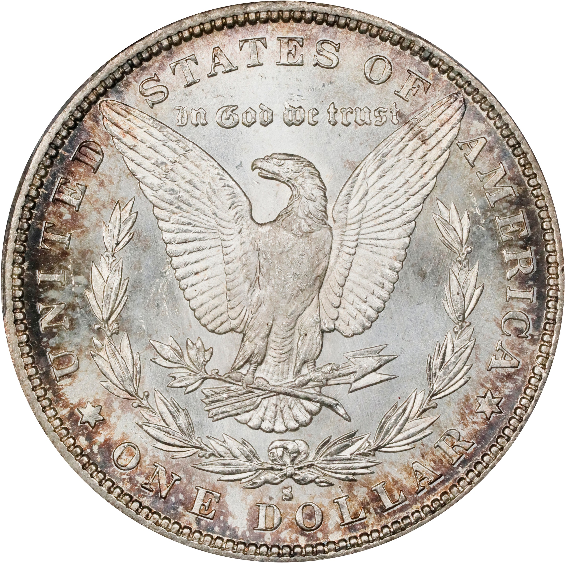 1887-S $1 MS65 CAC thumbnail 4