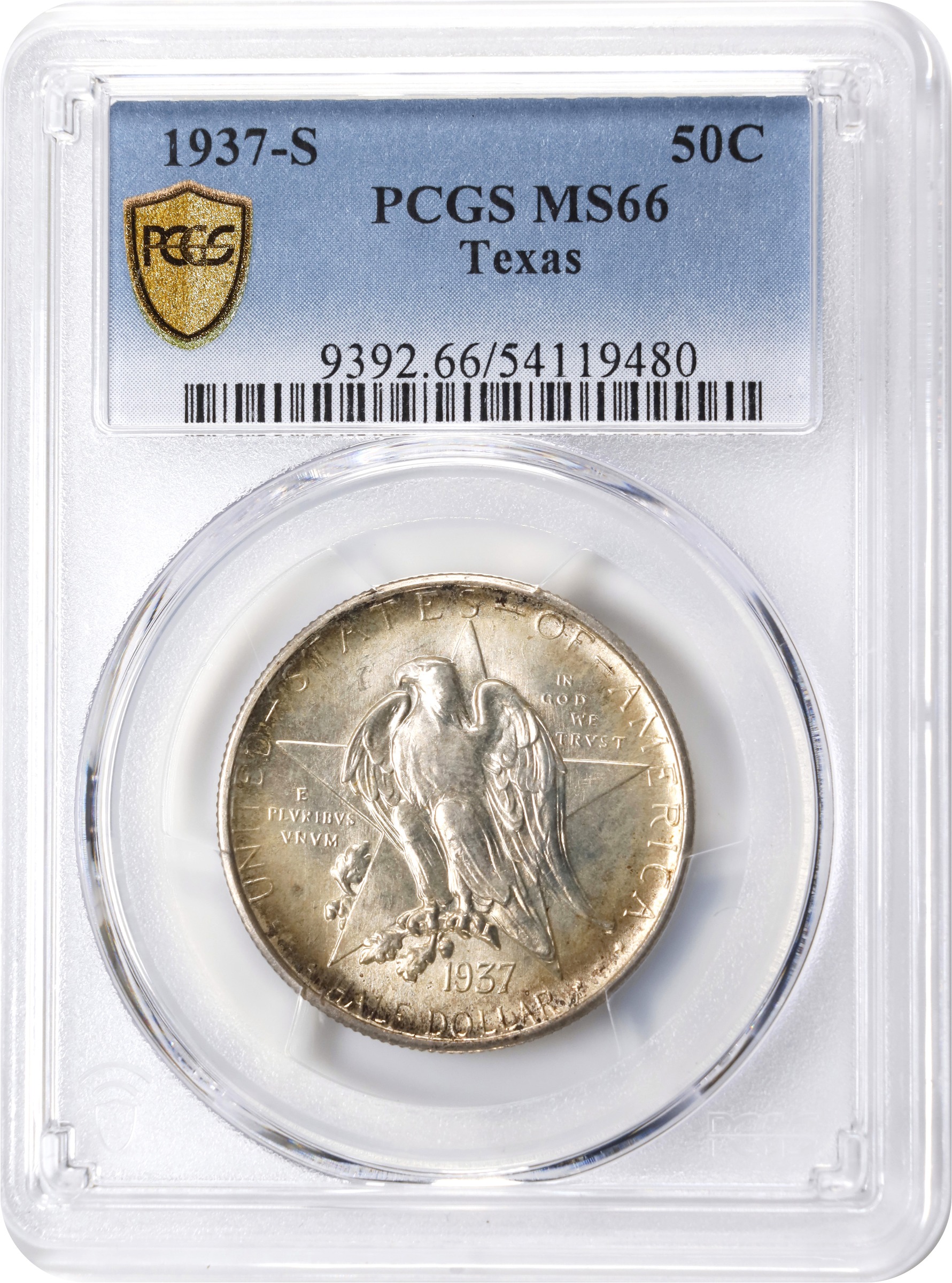 1937-S 50c Texas MS66 thumbnail 7