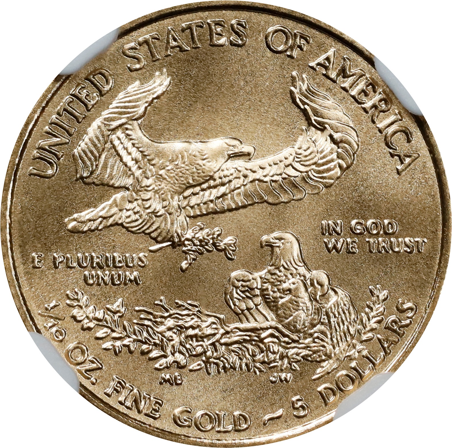 image for: 2016 Tenth-Ounce Gold Eagle. Eagle 30th Anniversary. MS-70 (NGC).